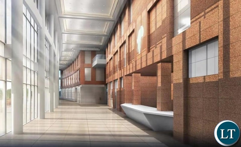 The  Artist Impression of the  New Conference Center: A gift from China