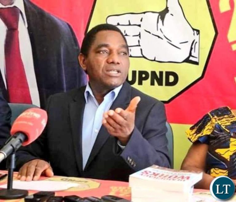 HH calls on President Lungu to address the nation on the current situation