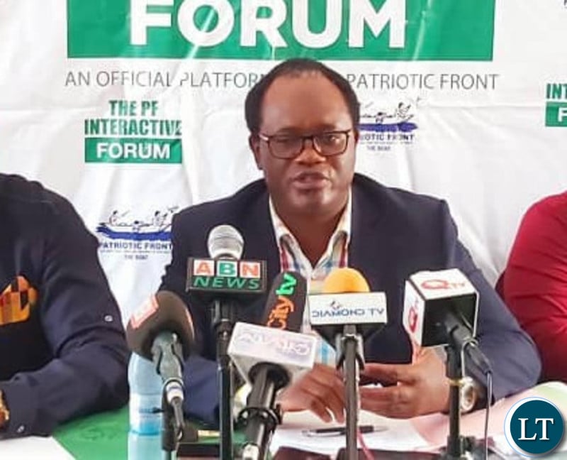 GOVERNMENT Chief Whip Hon Brian Mundubile