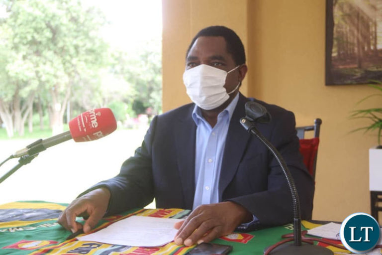 PF disappointment with the Corona virus  Politics  being practiced by HH and  Kambwili by alarming the nation