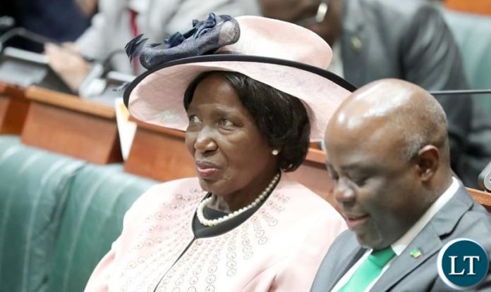 Vice President Inonge Wina
