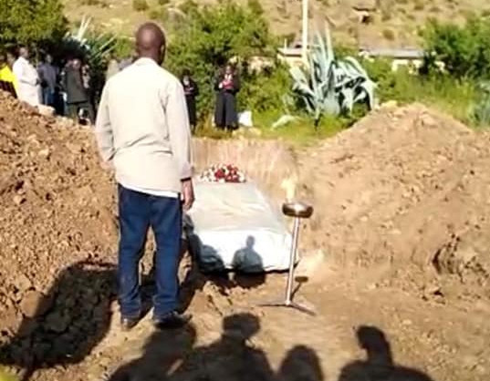 SOuth African Politician Tshekede Buffon Pitso's resting place