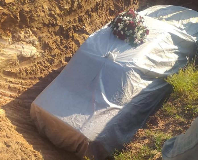 SOuth African Politician Tshekede Buffon Pitso's resting place