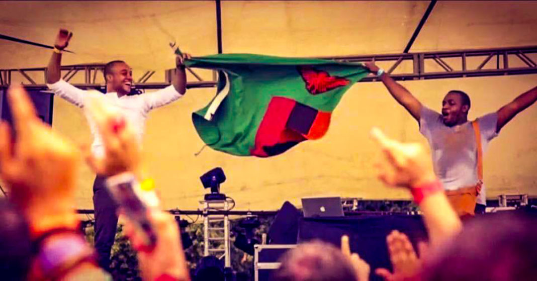 El mukuka flies Zambian flag high at Ultra fest