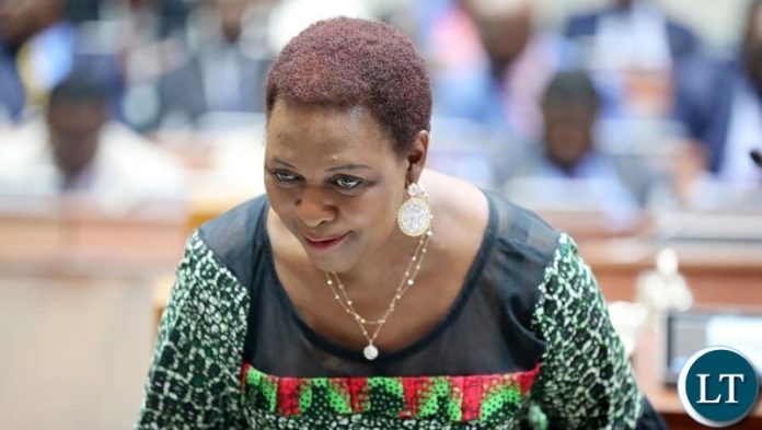 Former Zambia's Finance Minister Margaret Mwanakatwe
