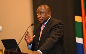South Africa president  Cyril Ramaphosa faces up to poor poll result