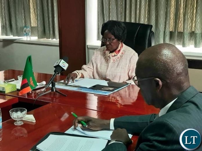 Vice President Inonge Wina