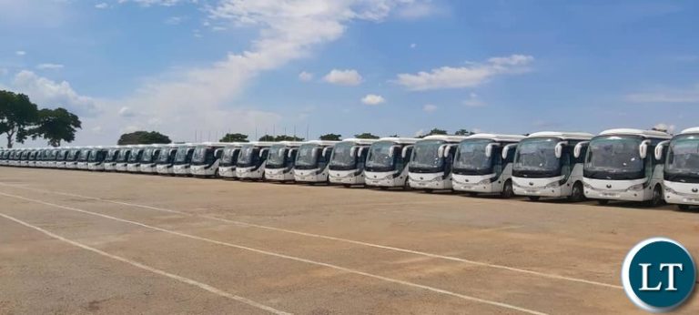 Government hands over  Buses and and Power Generators to Zambia Correctional Service Command in Kabwe