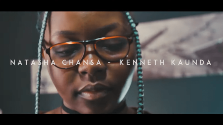 Natasha Chansa pay tribute to Zambia’s first Republican President, Dr Kenneth Kaunda