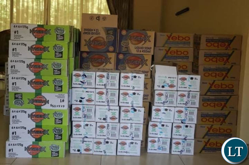 Part of the items to be donated by HH as part of Covid-19 response