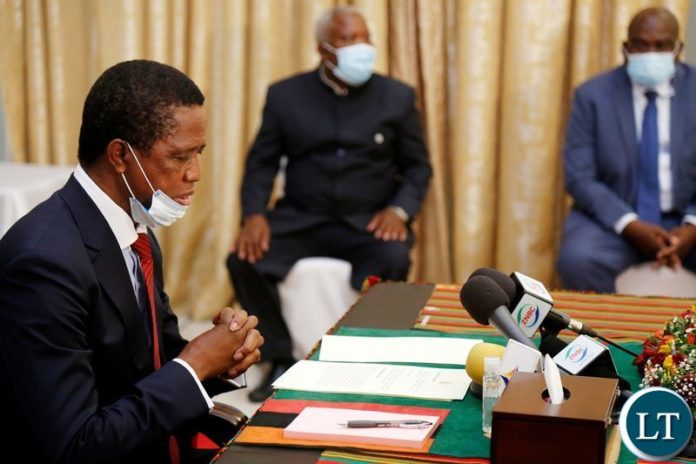 President Lungu Addressing the nation