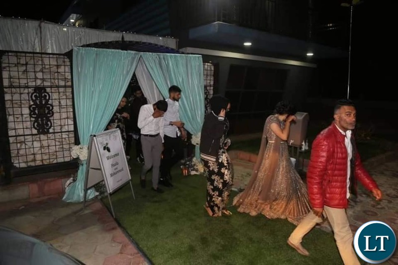Busted Wedding where over 60 Indians were having a party right in Emmasdale