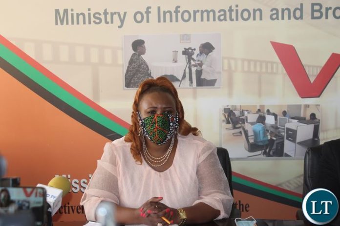 Minister Of Information And Broadcasting Services And Chief Government Spokesperson Dora Siliya