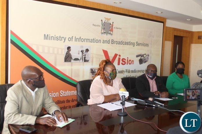 Minister Of Information And Broadcasting Services And Chief Government Spokesperson Dora Siliya