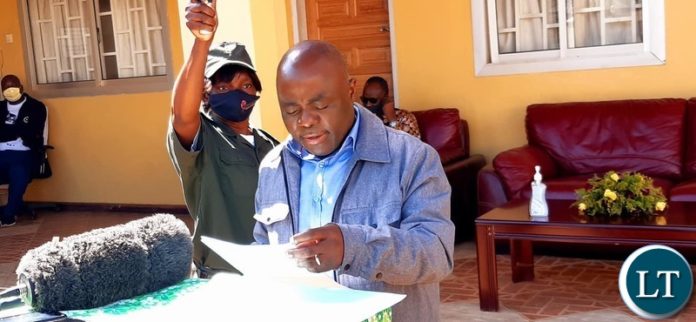 HOME Affairs Minister Hon Stephen Kampyongo