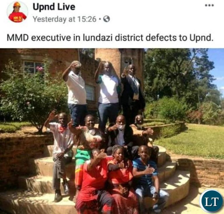 No MMD Member has defected to UPND in Lundazi – East MMD Chief