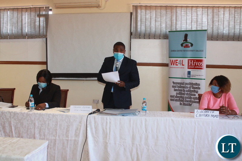 ZCID Chairperson Jackson Silavwe