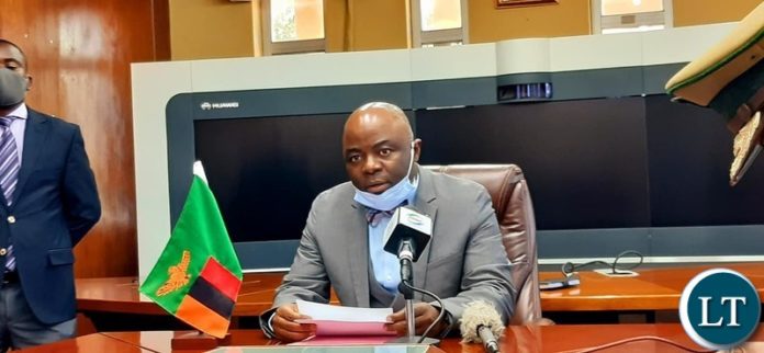 Minister of Home Affairs Hon Stephen Kampyongo