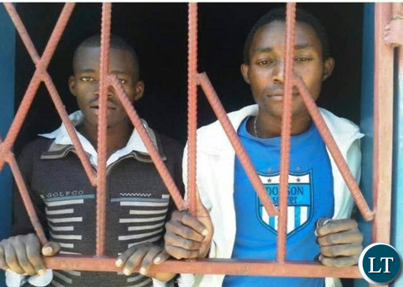 Kapiri gay couple behind Bars