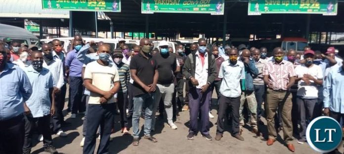 Public Service Vehicle (PSV) bus drivers in Lusaka