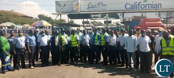 Public Service Vehicle (PSV) bus drivers in Lusaka