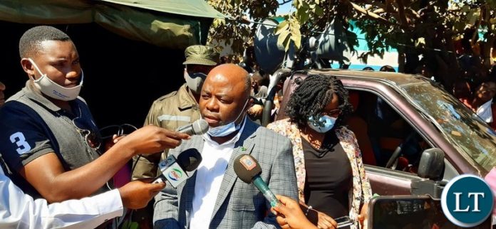HOME Affairs Minister Hon Stephen Kampyongo