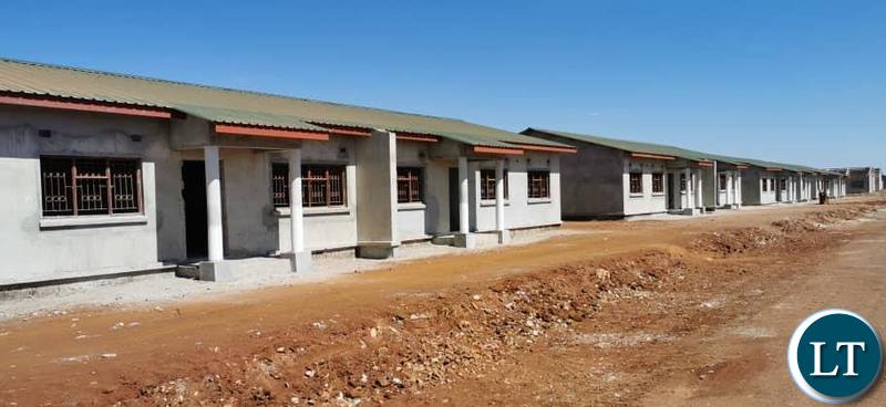 The New Buffalo Park Baracks in Lusaka.