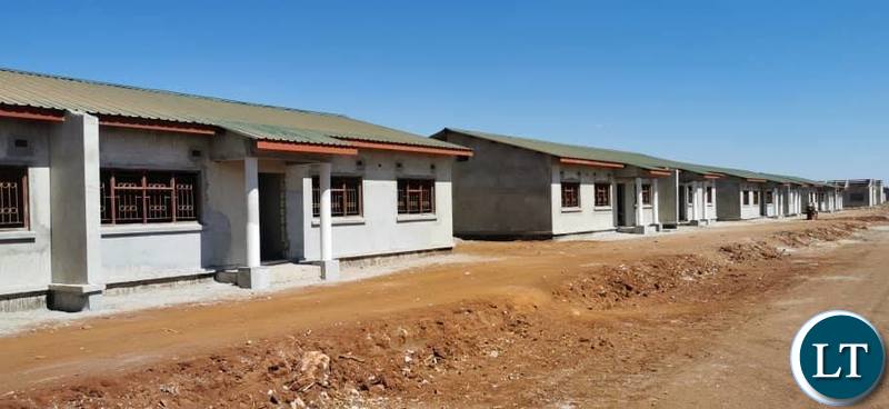 The New Buffalo Park Baracks in Lusaka.