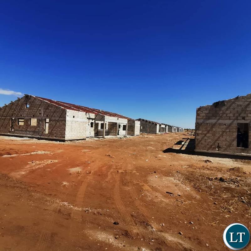 The New Buffalo Park Baracks in Lusaka.