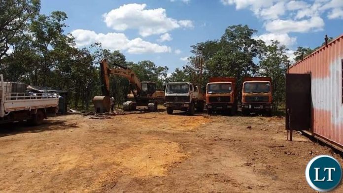 Trucks for ZCCH-IH Manganese mine in Serenje