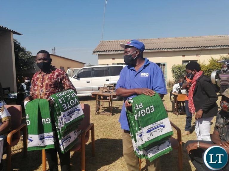 Presidential Empowerment Initiative Fund distributes PF regalia for to tailors for the Face mask Initiative Project