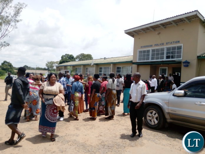 Detained UPND Officials