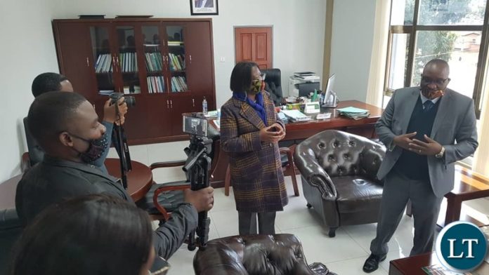 Minister of Works and Supply Hon. Sylvia Bambala Chalikosa