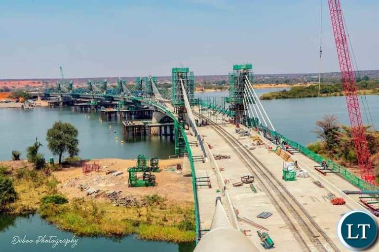 The Kazungula Bridge Project is nearing completion