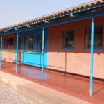 Part of the refurbished dormitory at Solwezi Technical School
