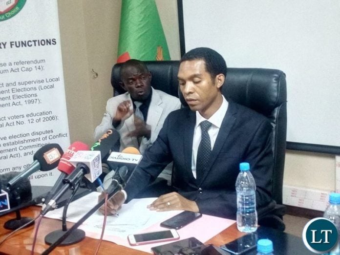 ECZ CEO Patrick Nshindano