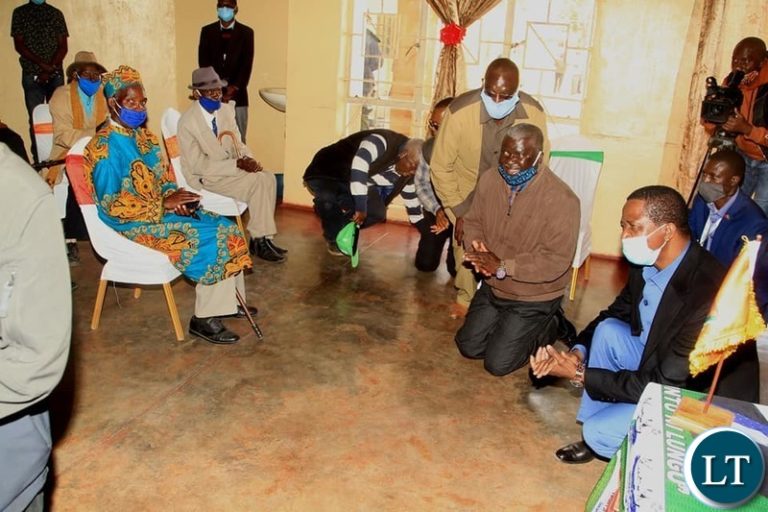 Traditional leaders in Senga Hill and Mpulungu districts render support to President Lungu on Bill 10