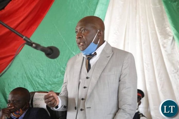 Public Service Management Division Permanent Secretary Boniface Chimbwali