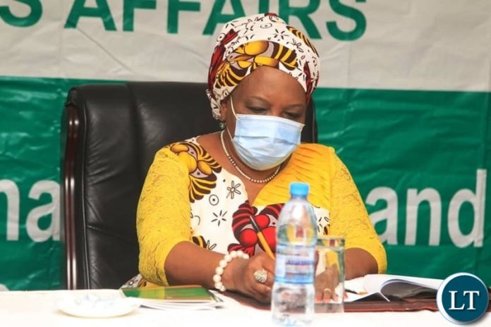 Minister of National Guidance and Religious affairs Hon. Rev. Mrs Godfridah Sumaili