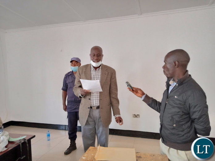 Monze Town Council Chairperson Bisha Munsaka