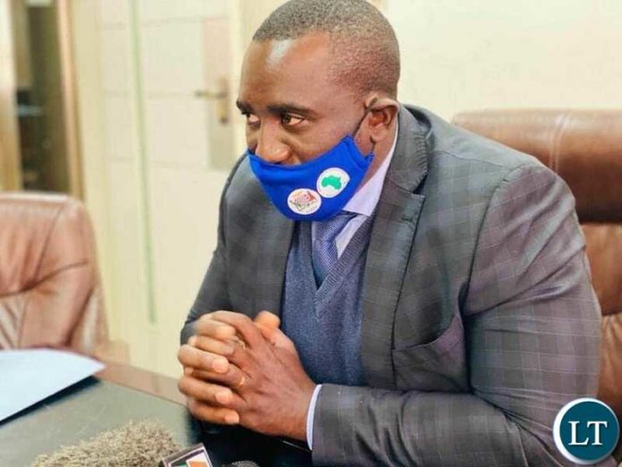 Minister of Youth and Sport Emmanuel Mulenga
