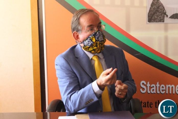 Chargè d’ Affaire ad interim at the United States Embassy in Zambia David Young