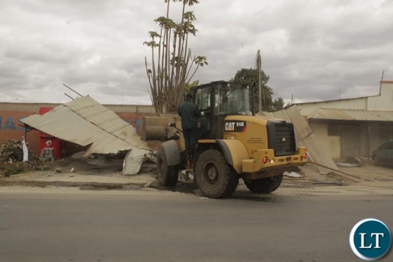 LCC demolishes structure, buries foundations on road reserves in Materio Ward 28