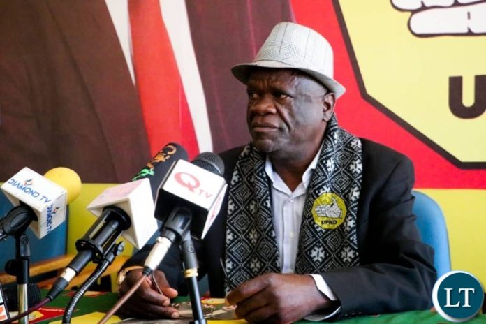 UPND Secretary General, Stephen Katuka