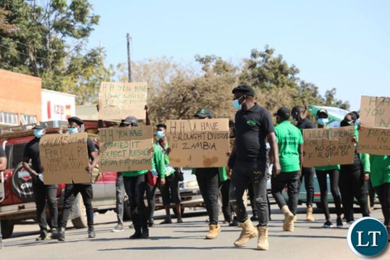 Inonge Wina condemns  the political violence in Mufulira