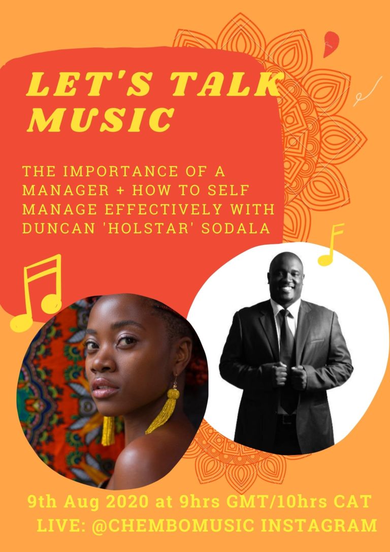 Duncan Sodala aka The Holstar talks about self management, managing a career