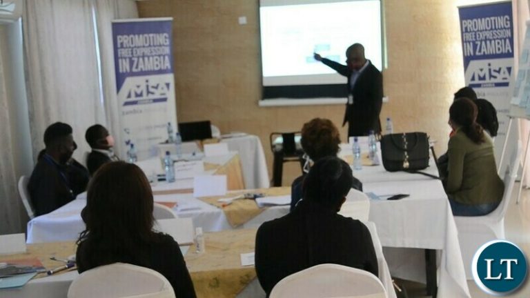 MISA  commences capacity building training for local journalist