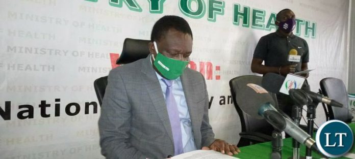 Ministry of Health Spokesperson Dr. Abel Kabalo