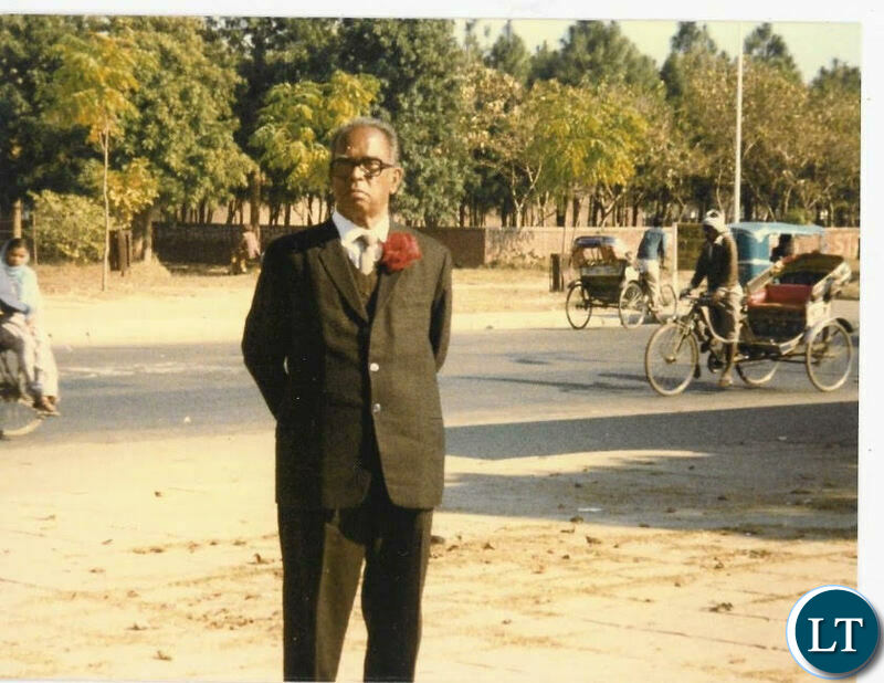 P.V. Gopalan, Kamala Harris’ grandfather, seen in India in an undated family photograph