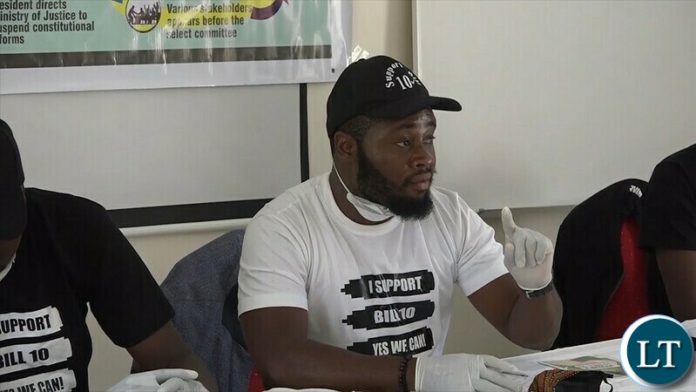 Bill 10 Advocate member Prince Ndoyi